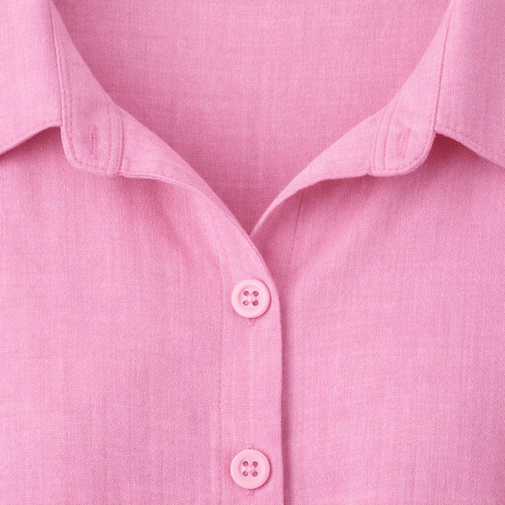 Women’s Short Sleeve Button-Front Maxi Dress